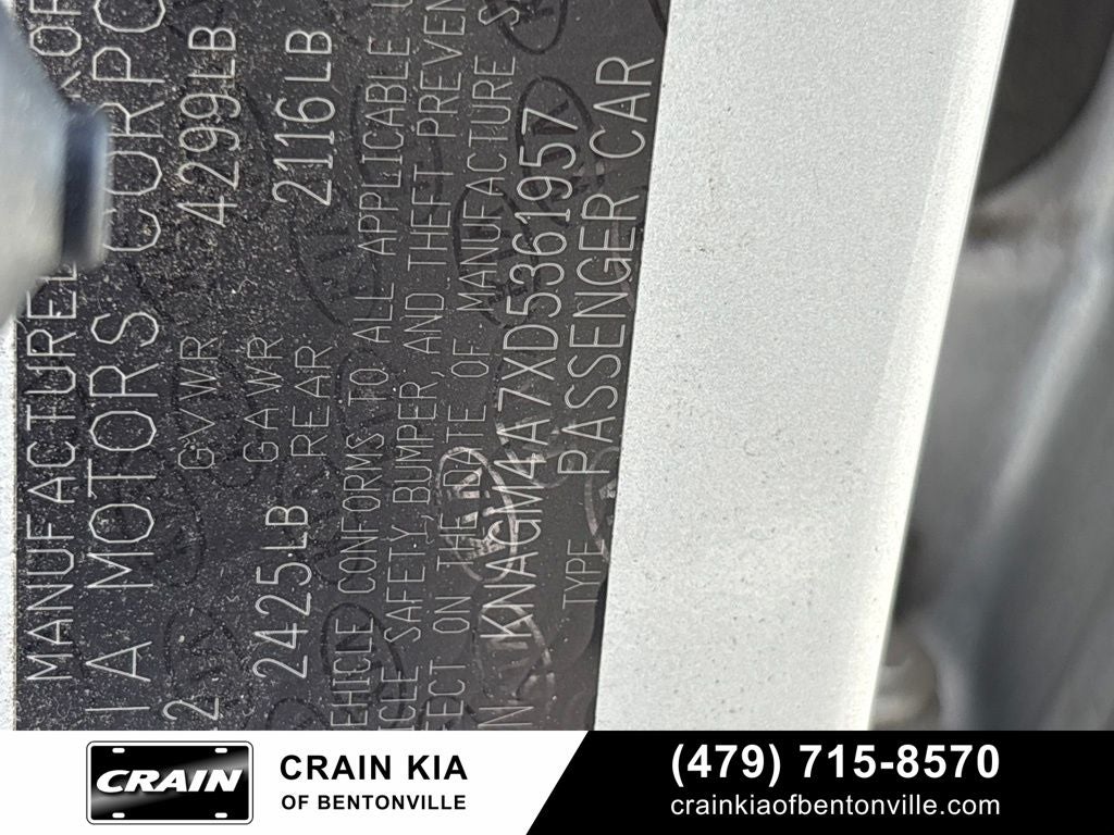 2013 Kia Optima LX - WHOLESALE / AS-IS