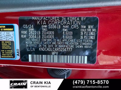 2024 Kia EV6 GT-Line | KIA CPO | CARFAX ONE OWNER