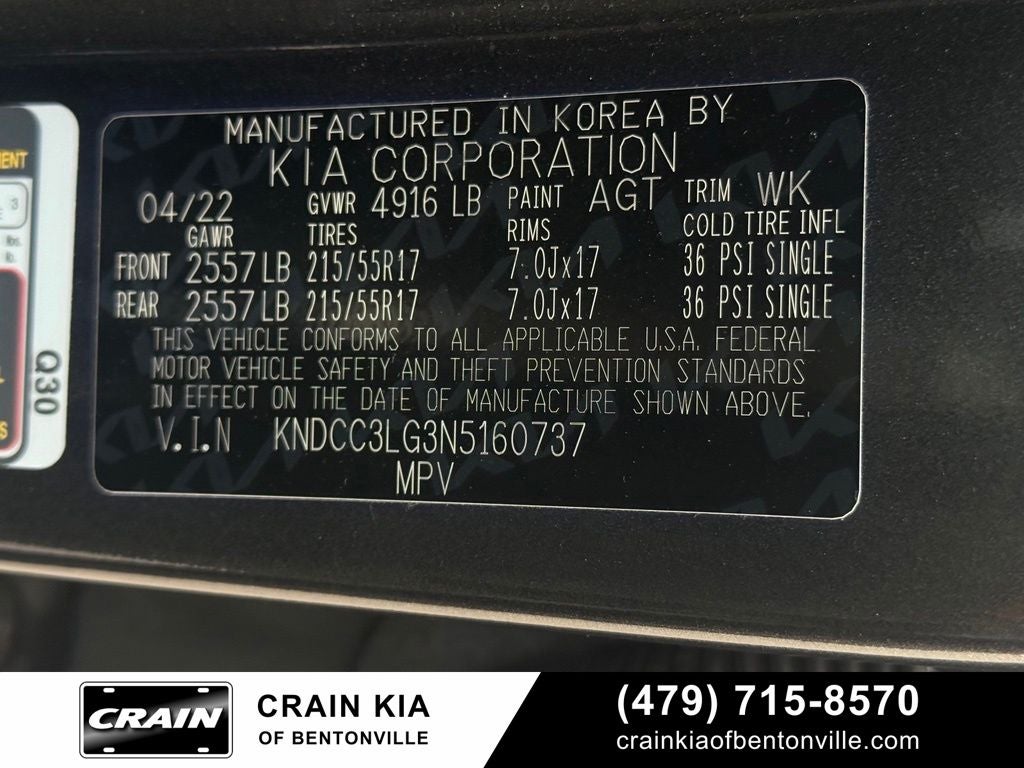 2022 Kia Niro EV S - KIA CPO / CLEAN CARFAX / ONE OWNER