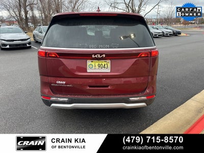 2022 Kia Carnival LXS - 8 SEATS / CLEAN CARFAX / ONE OWNER