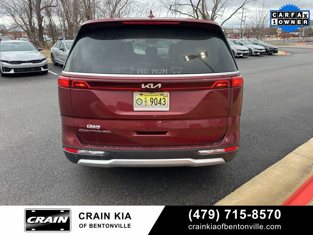 2022 Kia Carnival LXS - 8 SEATS / CLEAN CARFAX / ONE OWNER