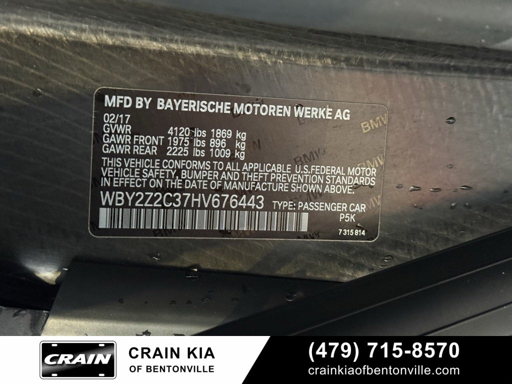 2017 BMW i8 Base - CLEAN CARFAX