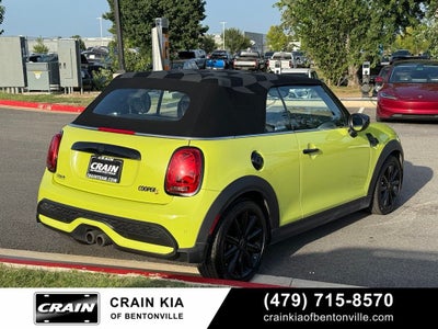 2022 MINI Cooper S Signature - CONVERTIBLE / CARFAX ONE OWNER