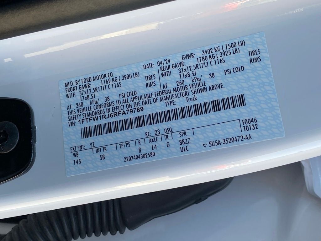 2024 Ford F-150 Raptor RAPTOR R / SUPERCHARGED / LOADED