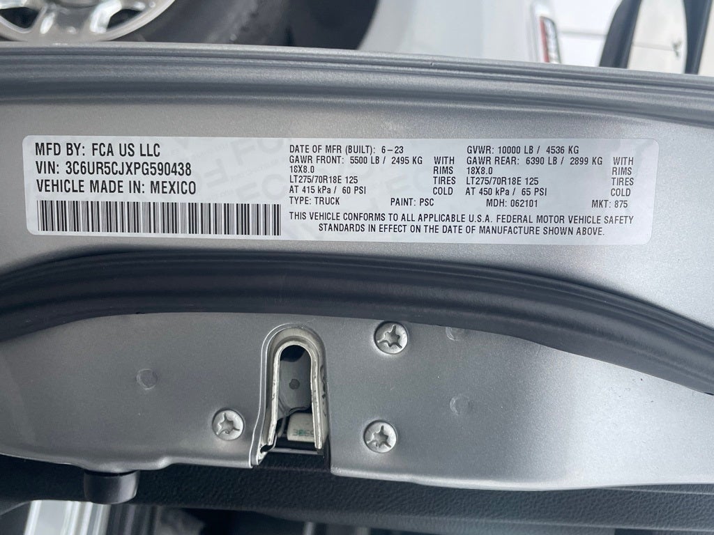 2023 RAM 2500 Tradesman ONE OWNER / 4X4