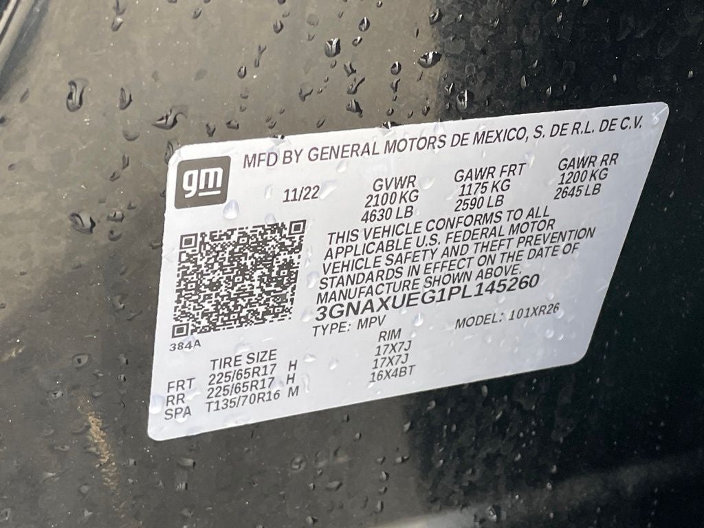 2023 Chevrolet Equinox LT PREMIUM AUDIO / AWD