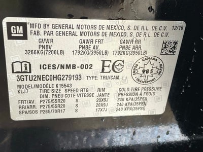 2017 GMC Sierra 1500 SLT