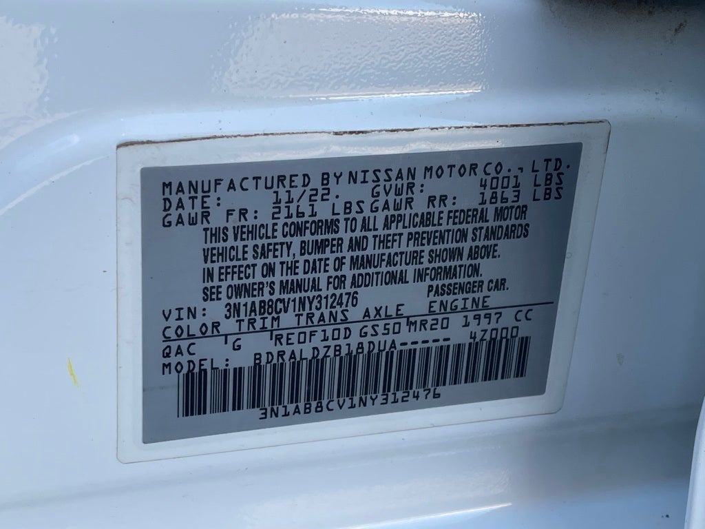 2022 Nissan Sentra SV ONE OWNER / CLEAN CARFAX