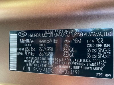 2024 Hyundai Santa Fe Limited