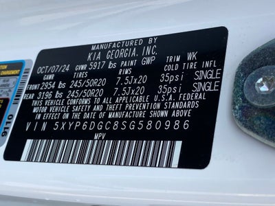 2025 Kia Telluride S AWD / ONE OWNER / NAV