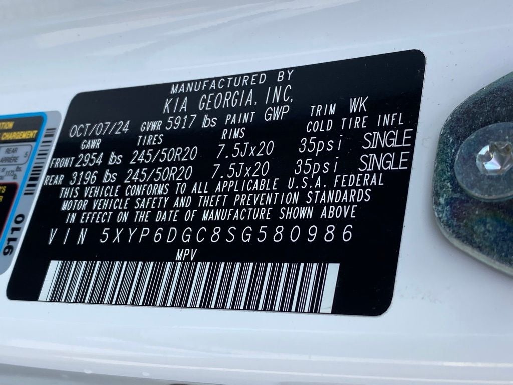 2025 Kia Telluride S AWD / ONE OWNER / NAV