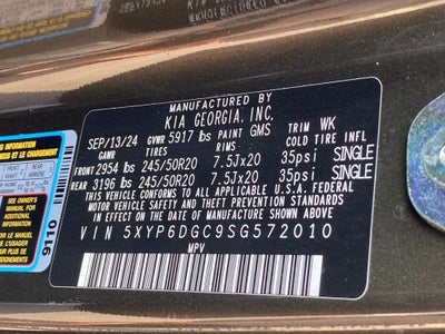 2025 Kia Telluride S