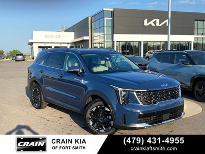 2026 Kia Sorento S ONE OWNER / HEATED SEATS / MOONROOF / 3RD ROW