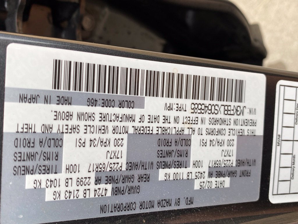 2025 Mazda Mazda CX-5 2.5 S Select Package