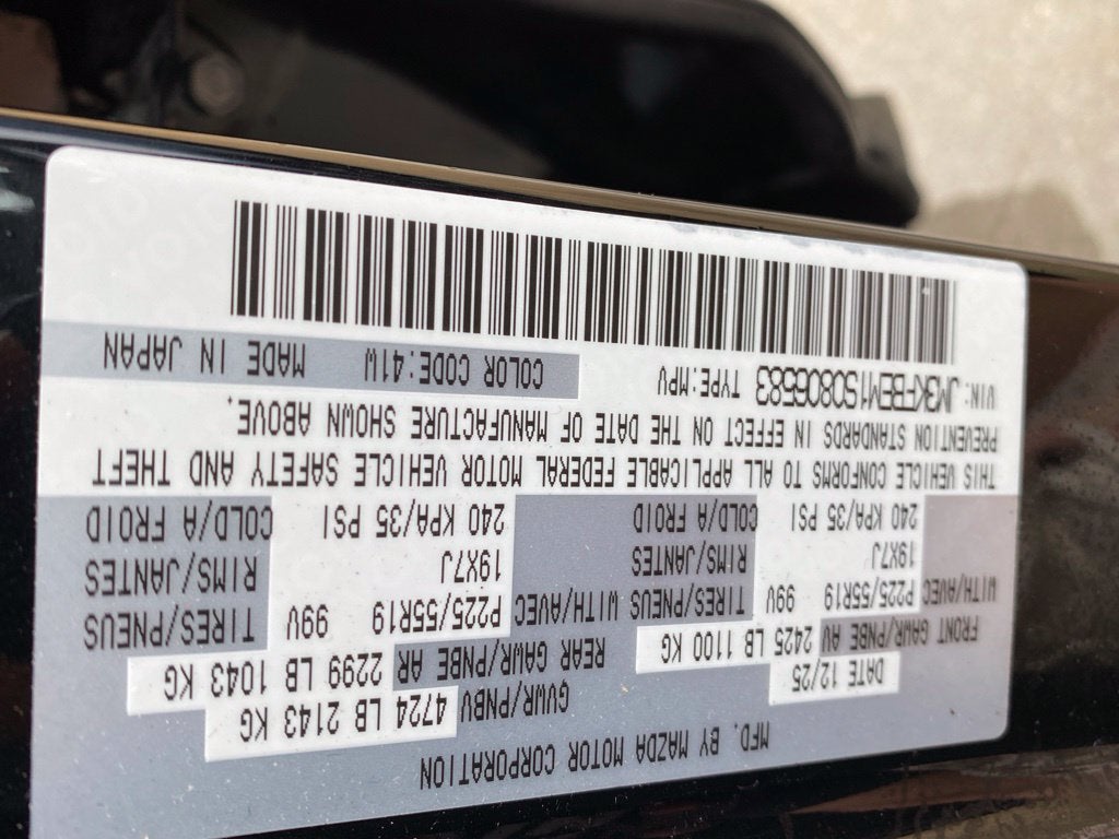 2025 Mazda Mazda CX-5 2.5 S Premium Plus Package