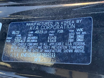 2023 Kia Soul LX CPO / ONE OWNER