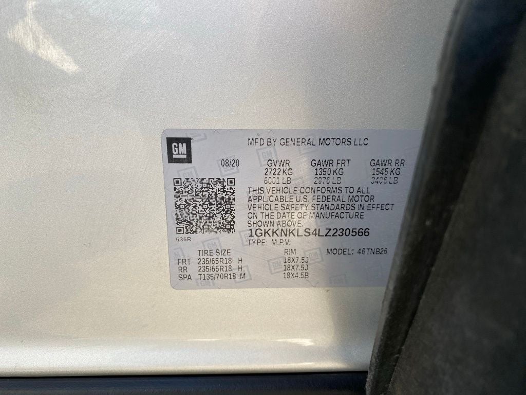 2020 GMC Acadia SLE