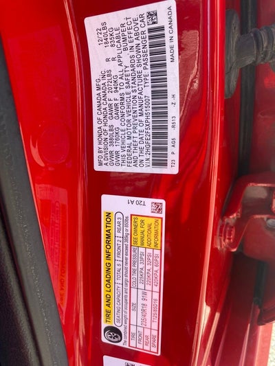2023 Honda Civic Sport