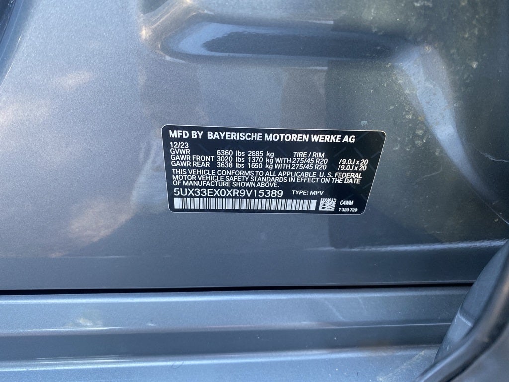 2024 BMW X6 xDrive40i XDRIVE 40I