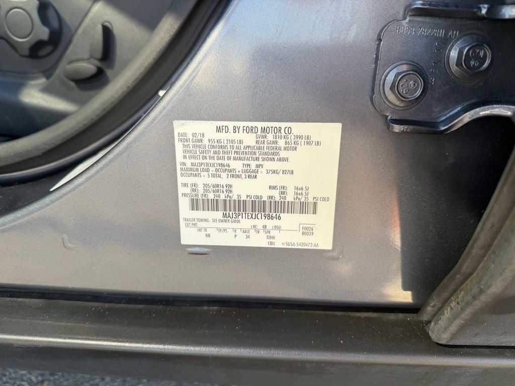 2018 Ford EcoSport SE