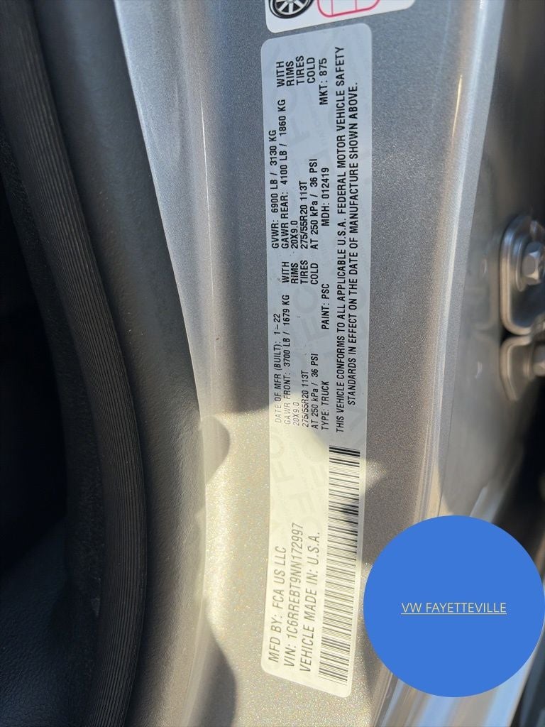 2022 RAM 1500 Big Horn/Lone Star