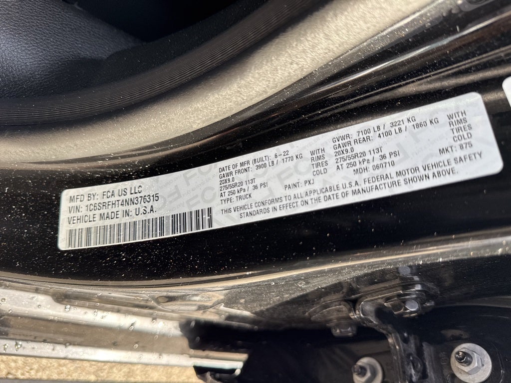 2022 RAM 1500 Limited LIFTED