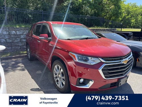 2021 Chevrolet Traverse Premier APPLE CarPlay 3rd row Leather