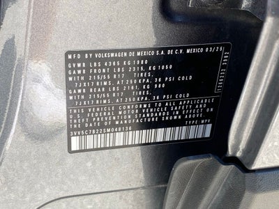 2025 Volkswagen Taos 1.5T S