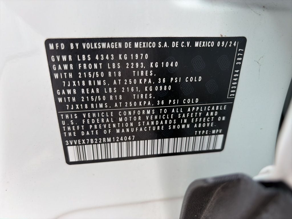 2024 Volkswagen Taos 1.5T SE