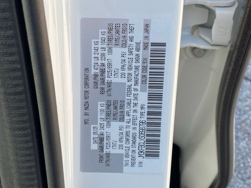 2025 Mazda Mazda CX-5 2.5 S Preferred Package