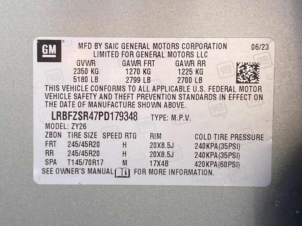 2023 Buick Envision Avenir