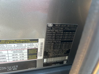 2017 Land Rover Range Rover Sport HSE Td6