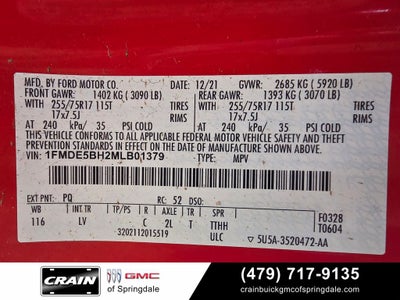 2021 Ford Bronco Big Bend MID PKG / LOCKER