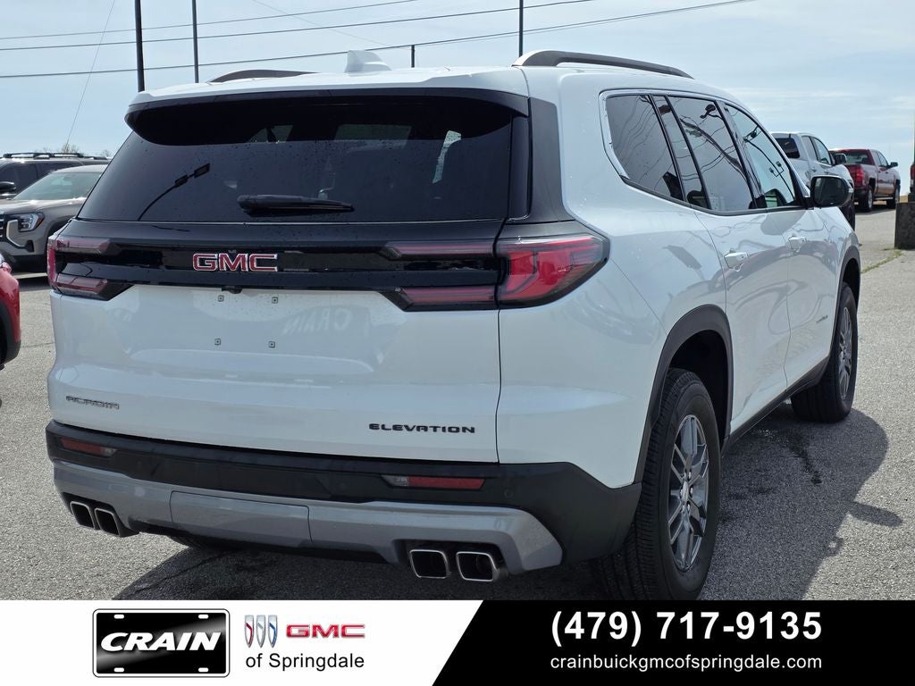 2025 GMC Acadia Elevation APPLE CARPLAY AND ANDROID AUTO