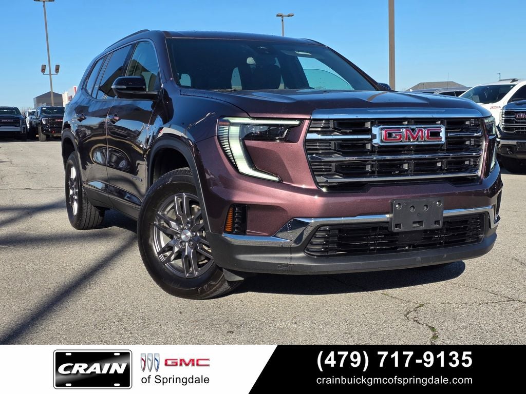 2025 GMC Acadia Elevation 1 OWNER CLEAN CARFAX 2ND ROW BENCH