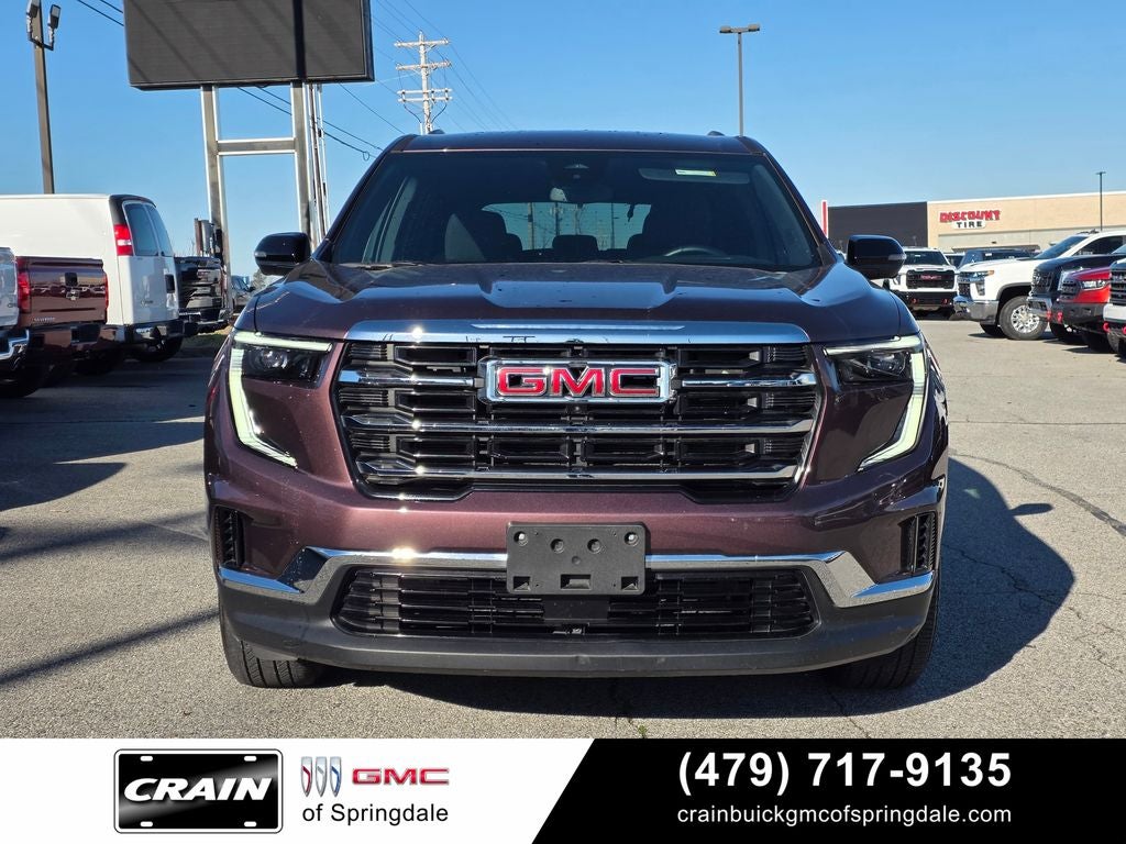 2025 GMC Acadia Elevation 1 OWNER CLEAN CARFAX 2ND ROW BENCH