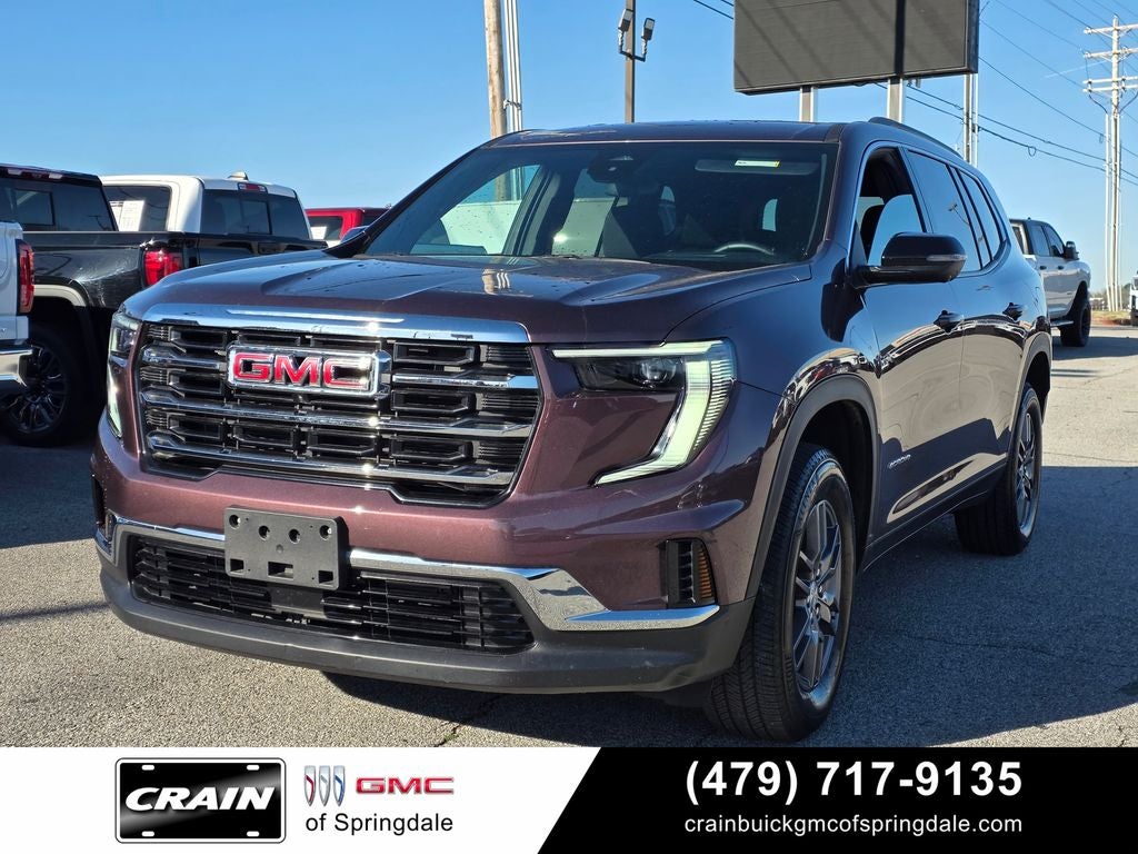 2025 GMC Acadia Elevation 1 OWNER CLEAN CARFAX 2ND ROW BENCH