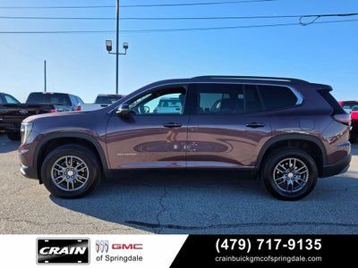 2025 GMC Acadia Elevation 1 OWNER CLEAN CARFAX 2ND ROW BENCH
