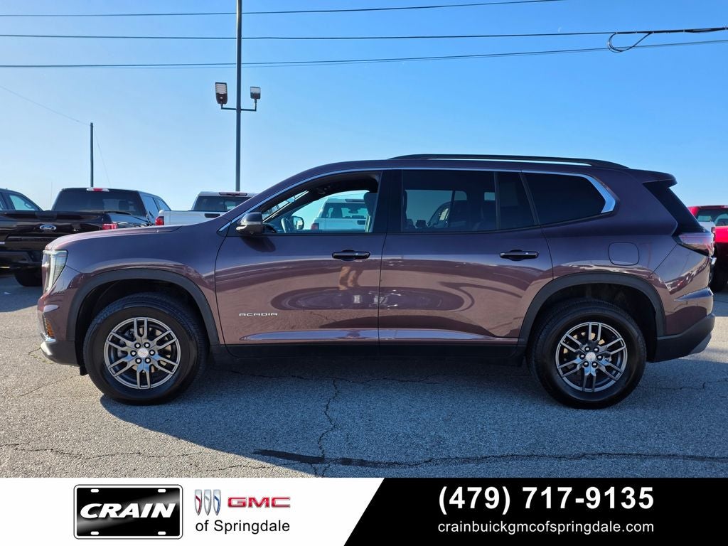 2025 GMC Acadia Elevation 1 OWNER CLEAN CARFAX 2ND ROW BENCH