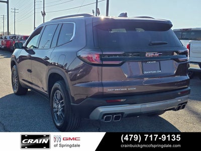 2025 GMC Acadia Elevation 1 OWNER CLEAN CARFAX 2ND ROW BENCH