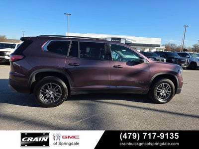2025 GMC Acadia Elevation 1 OWNER CLEAN CARFAX 2ND ROW BENCH