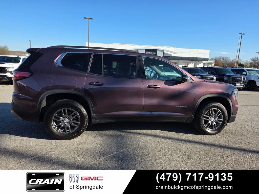 2025 GMC Acadia Elevation 1 OWNER CLEAN CARFAX 2ND ROW BENCH