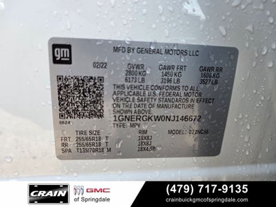 2022 Chevrolet Traverse LT 1LT