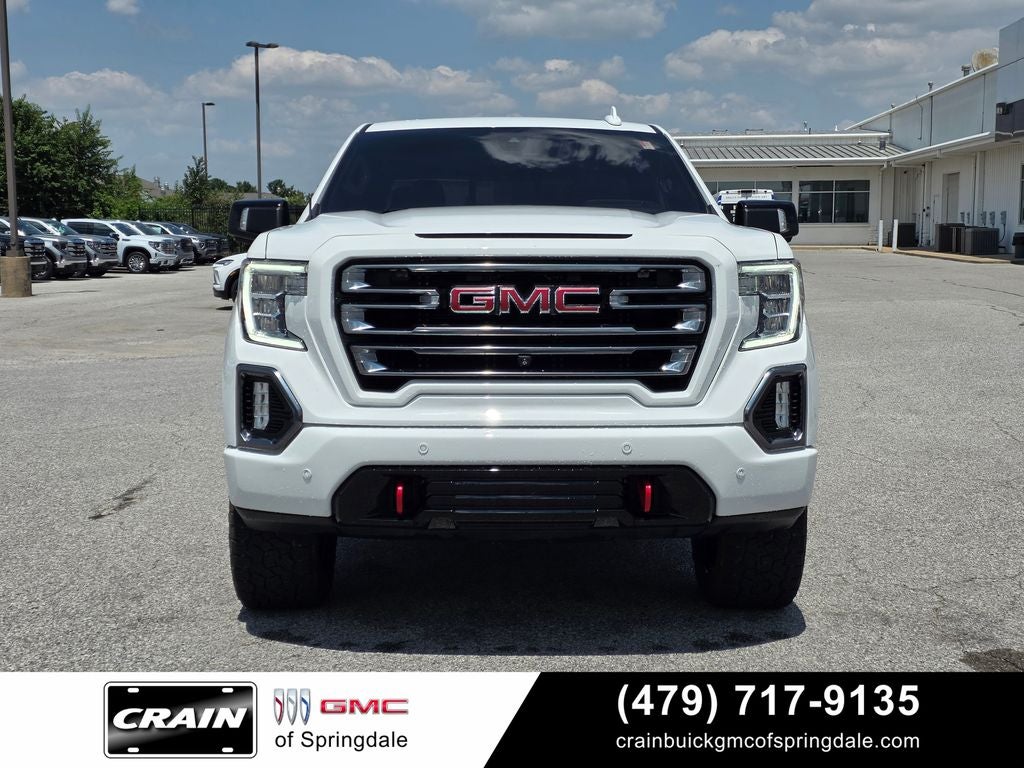 Used 2021 GMC Sierra 1500 AT4 with VIN 1GTP9EEL6MZ175603 for sale in Little Rock