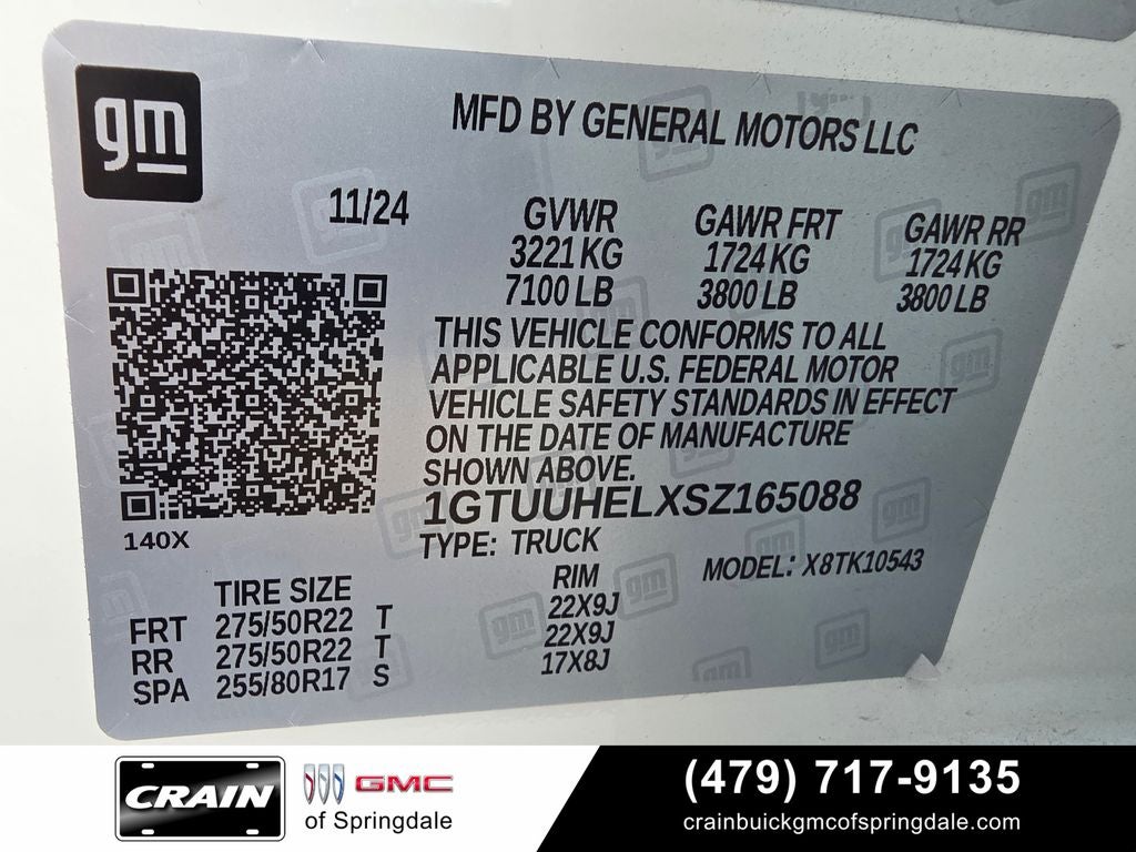 2025 GMC Sierra 1500 Denali Ultimate SUPER CRUISE 6.2 V/8