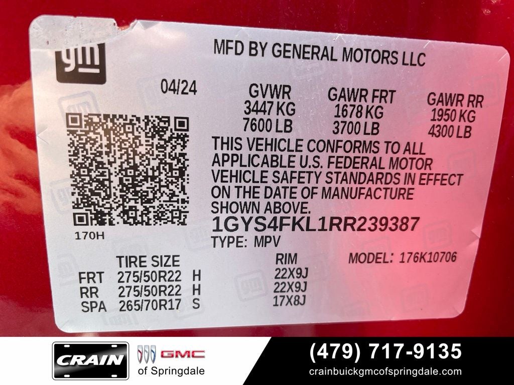 2024 Cadillac Escalade Sport Onyx Package