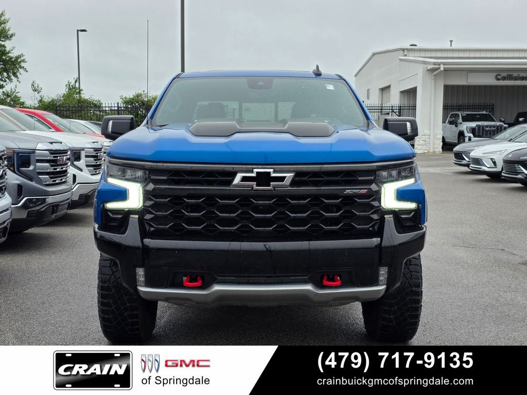 Used 2022 Chevrolet Silverado 1500 ZR2 with VIN 3GCUDHELXNG668365 for sale in Little Rock