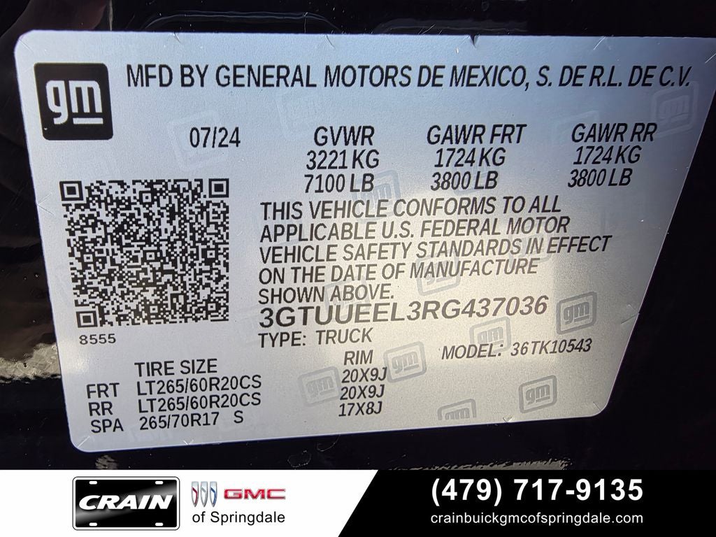 2024 GMC Sierra 1500 AT4 PREMIUM TECH PACK