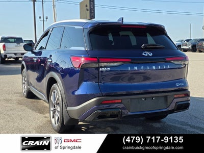 2024 INFINITI QX60 LUXE LOADED LEATHER SUNROOF