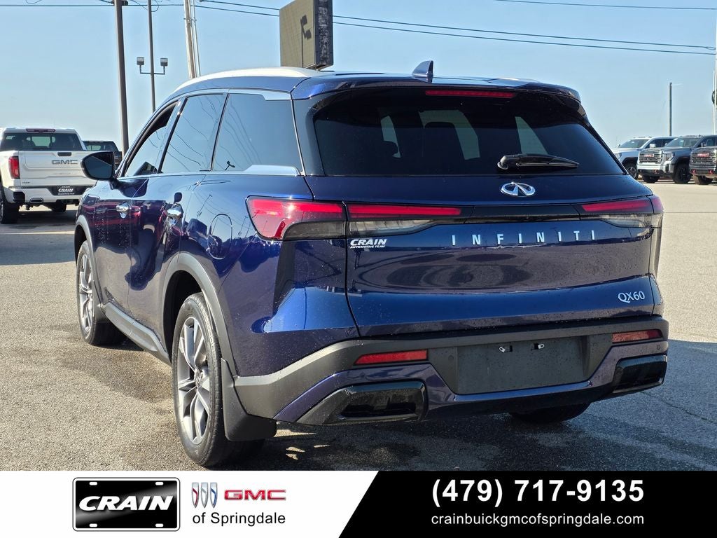 2024 INFINITI QX60 LUXE LOADED LEATHER SUNROOF